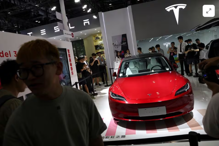 Tesla delivers record Q4 cars, but China's BYD steals top EV spot